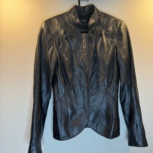 Tahari Leather Jacket